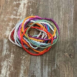 Colorful Beaded Bracelet Collection